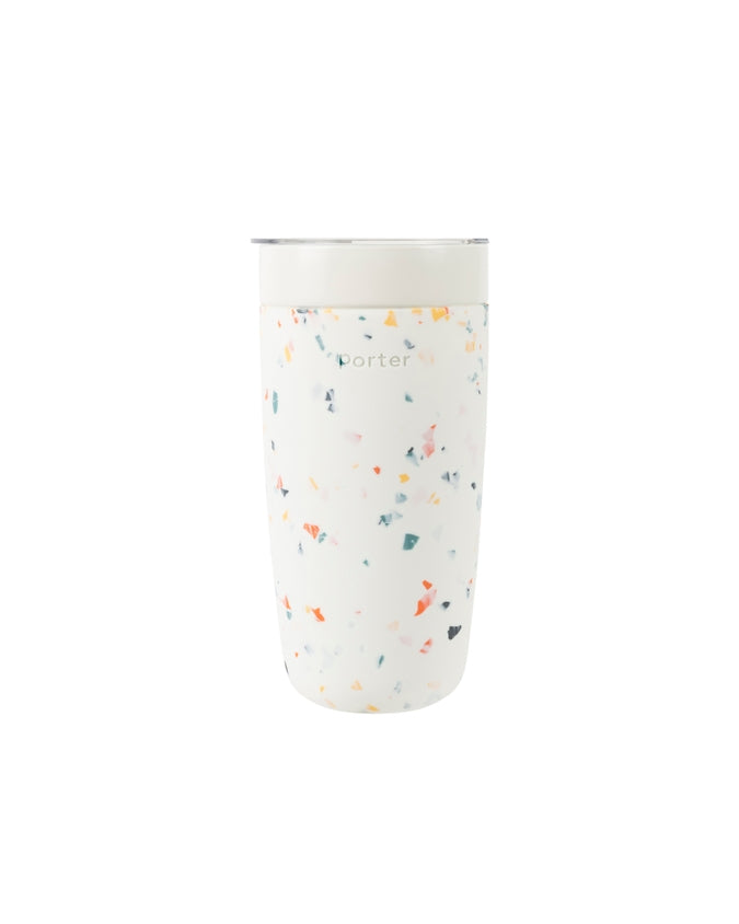 Insulated Drink Tumbler - Terrazzo Cream