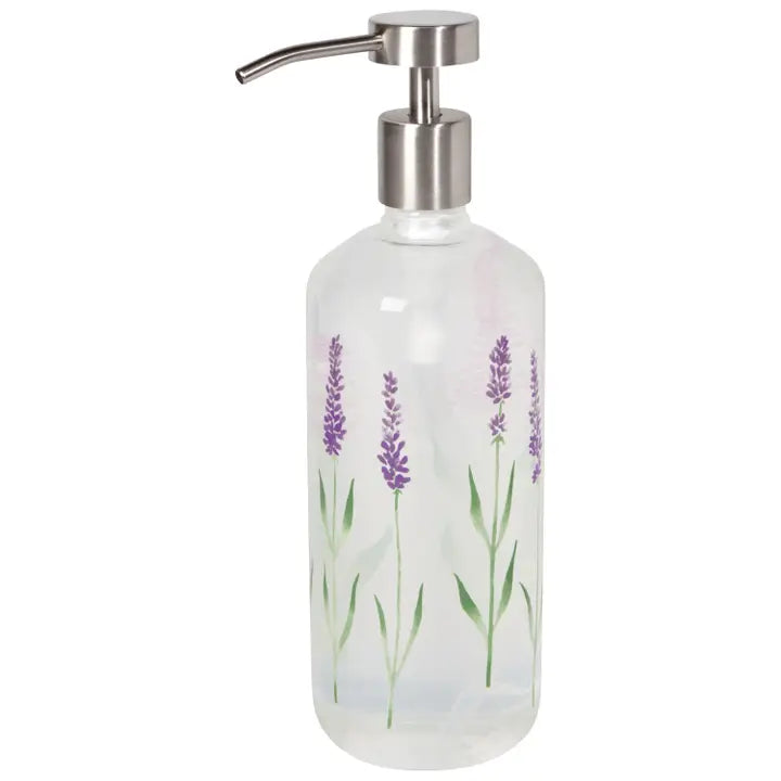 Glass Soap Pump - Lavender