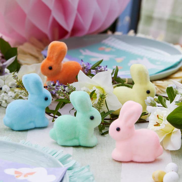 Pastel Rainbow Bunnies