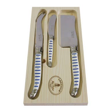 Jean Dubost 3 Piece Cheese Set - Mariniere