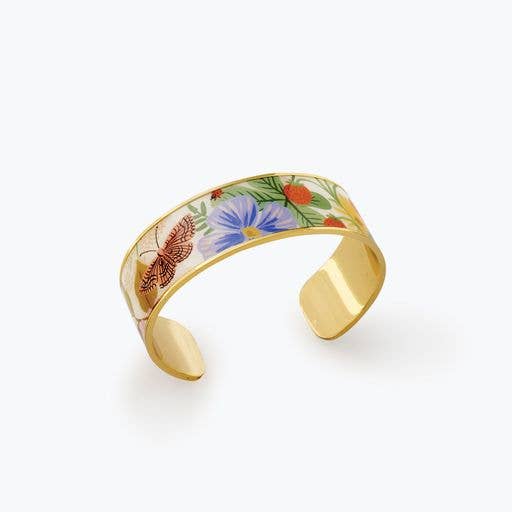 Rifle Paper Co Enamel Cuff - Strawberry Fields