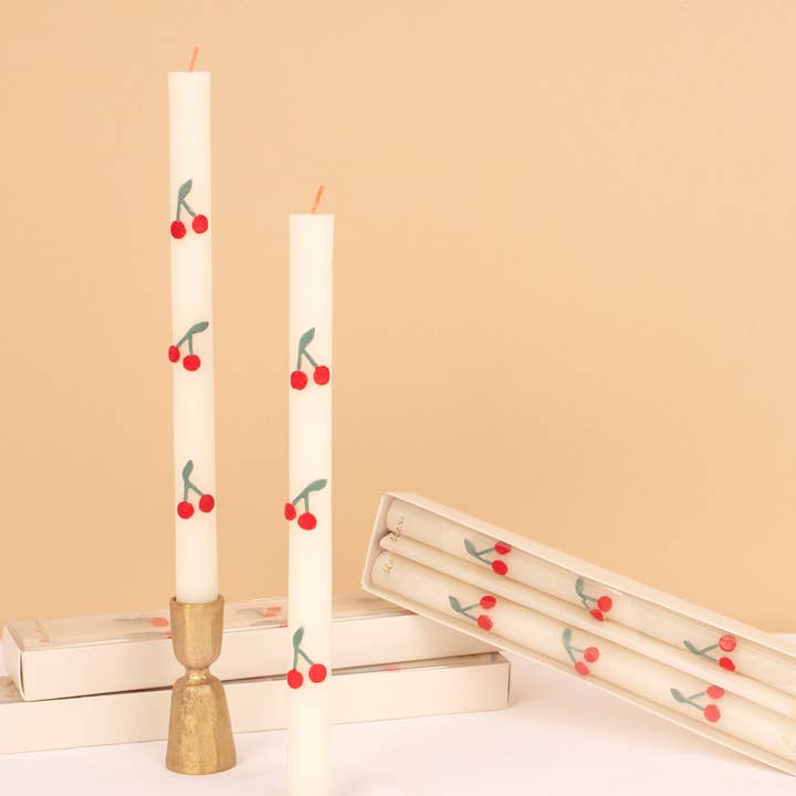 Cherry Table Candles