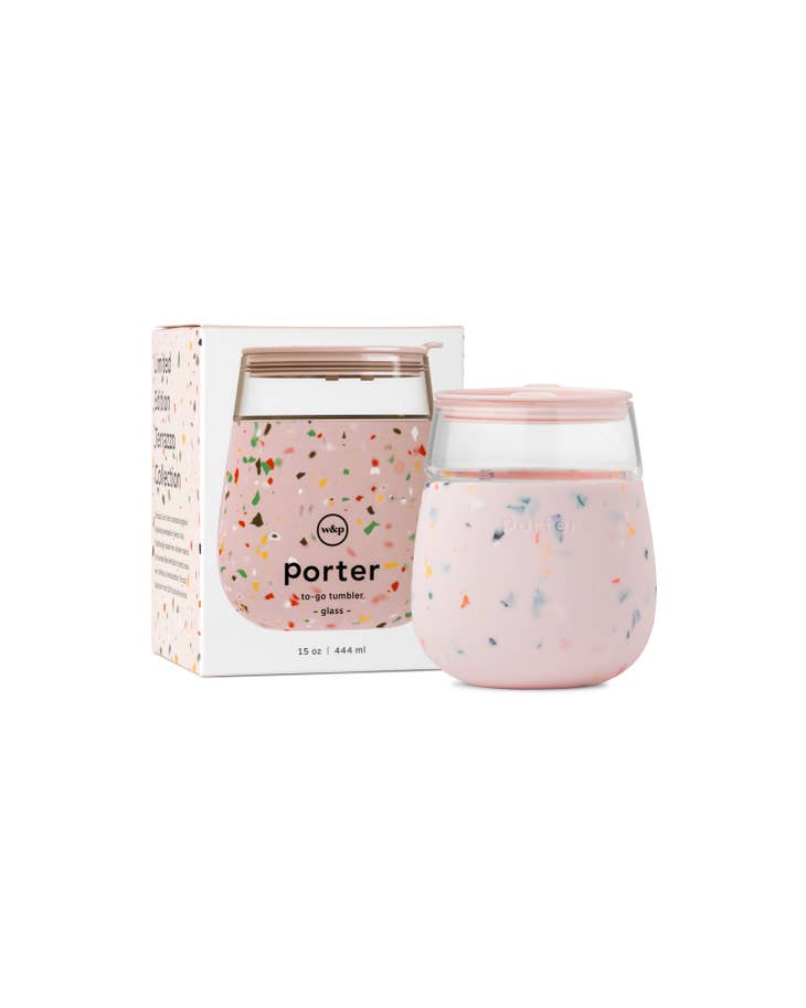 Porter Glass - Terrazzo Blush