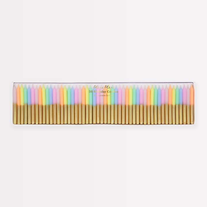 Pastel Mini Candles