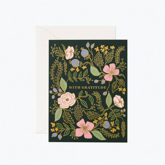 Rifle Paper Co Card - With Gratitude