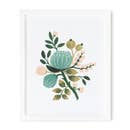 Rifle Paper Co 8x10 Art Print - Blue Botanical