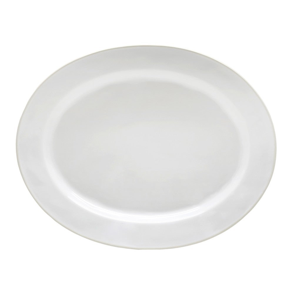 Beja Oval Platter Set - White Cream