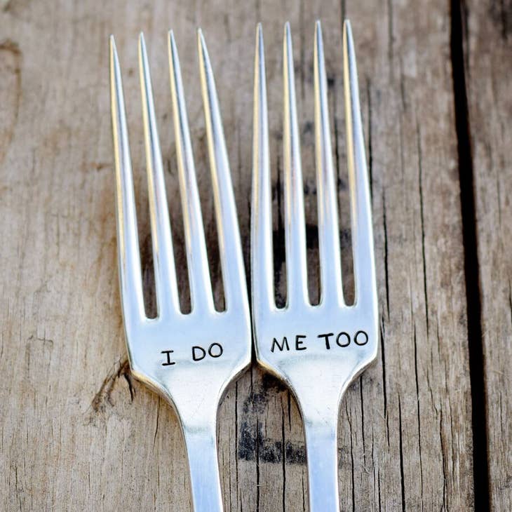 I Do/Me To Fork Set