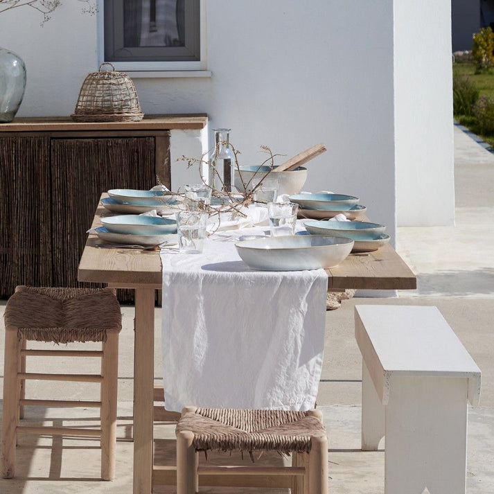 Eivissa Oval Baker Set - Sea Blue