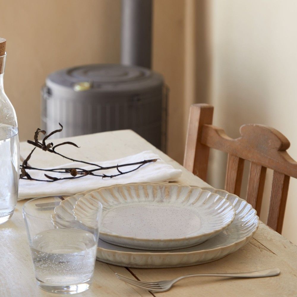 Mallorca Salad Plate Set - Sand Beige