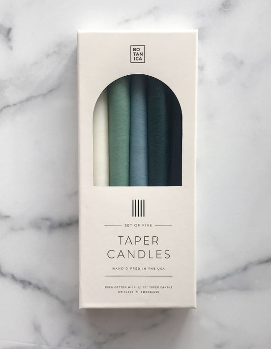 Zodiac Taper Candles - Water