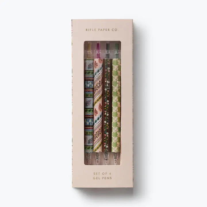 Rifle Paper Co Gel Pen Set - Paisley