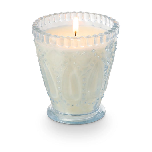 Tried & True Pressed Glass Candle - Lavender Vanilla