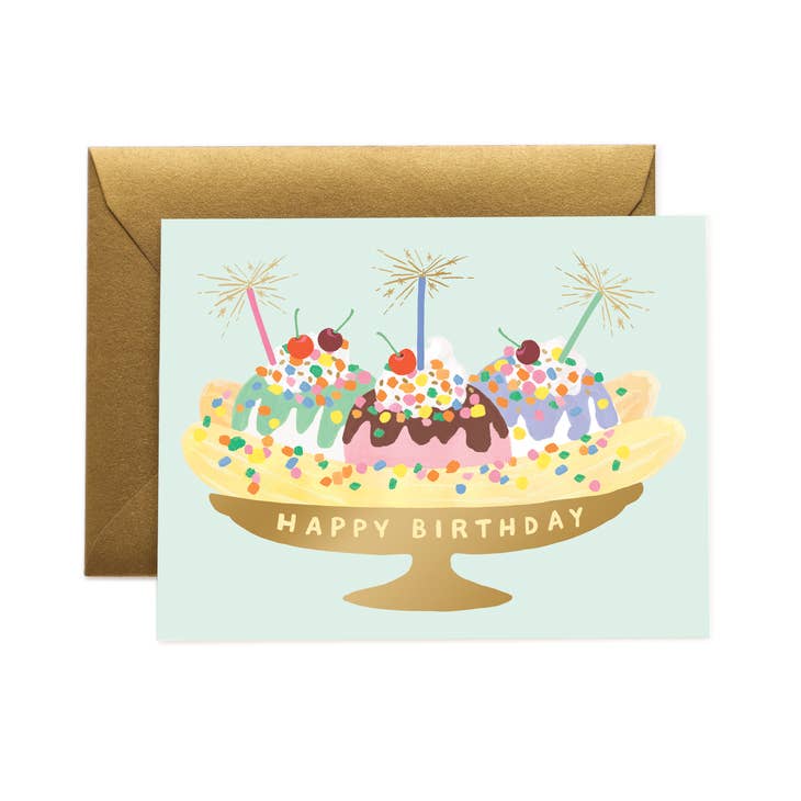 Rifle Paper Co Card - Banana Split