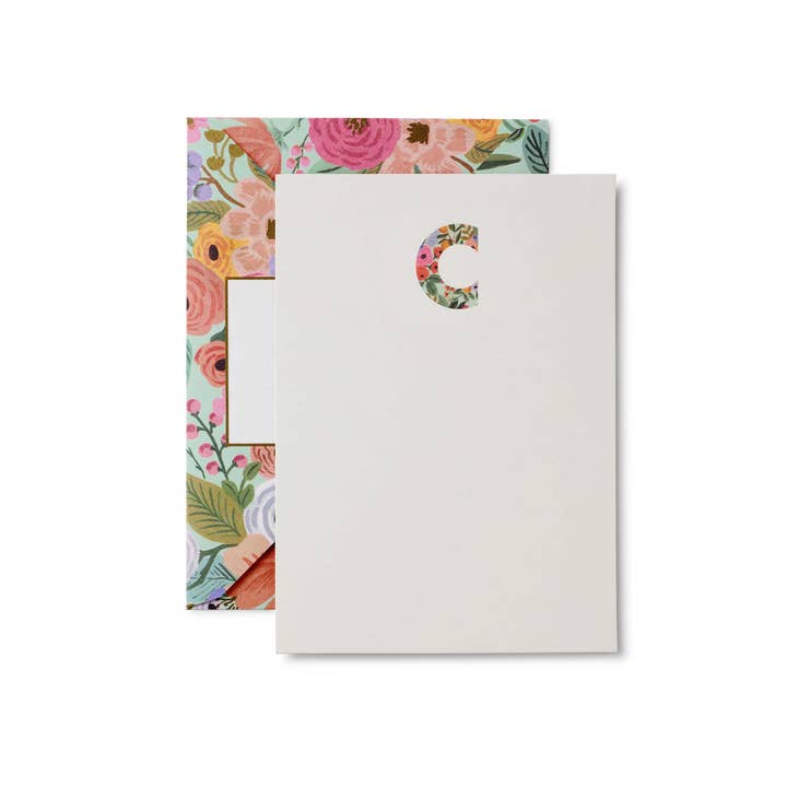 Rifle Paper Co Monogram Note Cards - Garden Party
