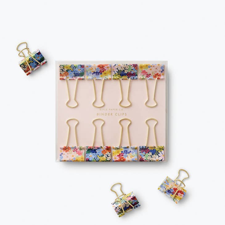 Rifle Paper Co Binder Clips - Margaux