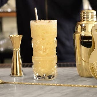 Crystal Tiki Glasses