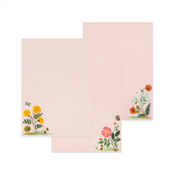 Rifle Paper Co Social Stationery Set - Botanical