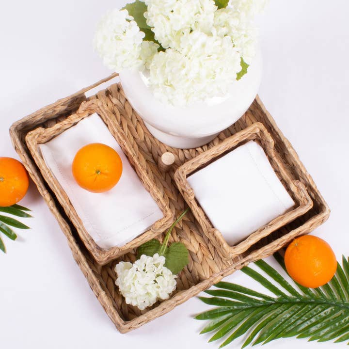 Woven Square Tray - Natural