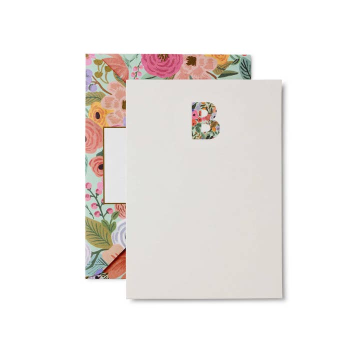 Rifle Paper Co Monogram Note Cards - Garden Party