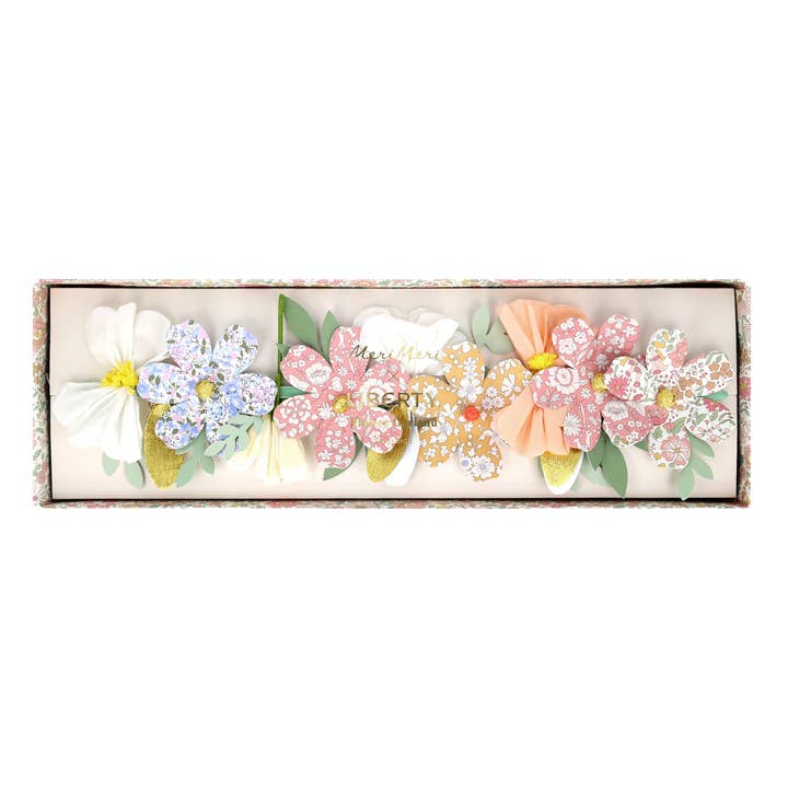 Meri Meri X Liberty Paper Flower Garland