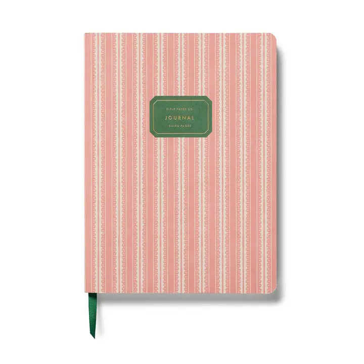 Rifle Paper Co Softcover Journal - Pinking Stripe