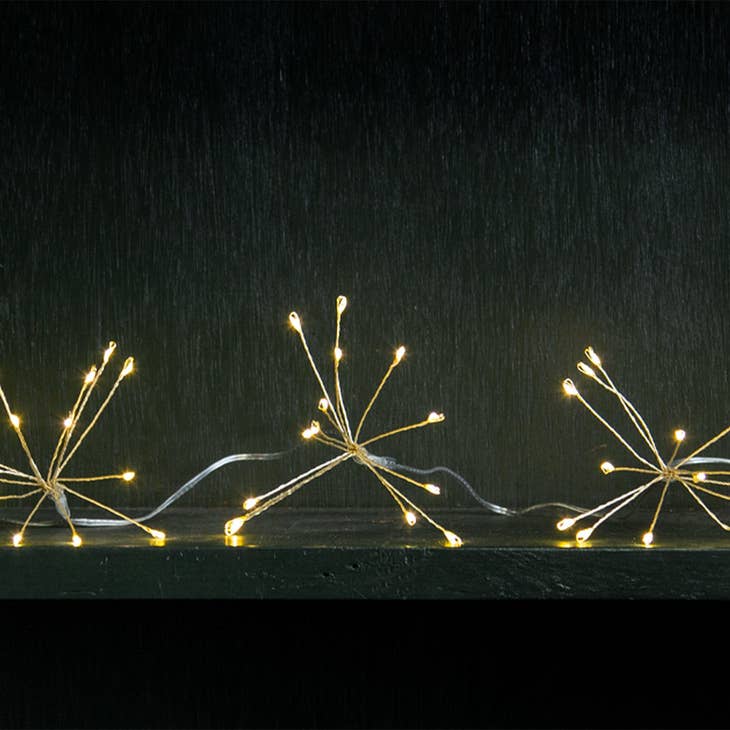 String Lights - Allium Starburst Gold