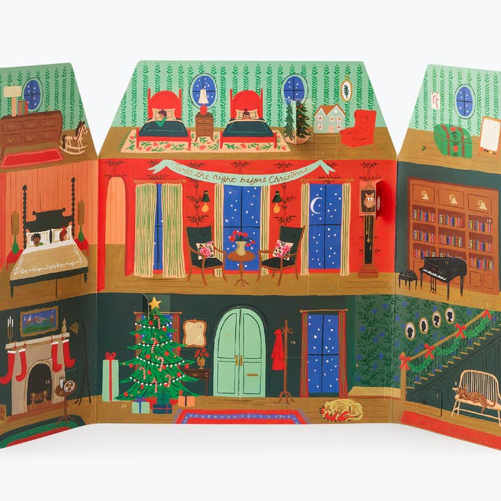 Rifle Paper Co Advent Calendar - Night Before Christmas
