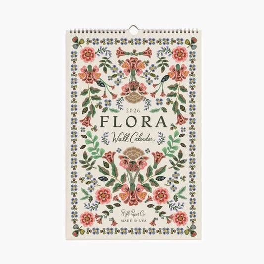 Rifle Paper Co 2026 Wall Calendar - Flora