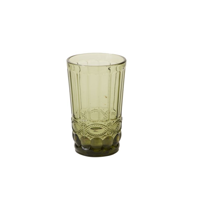 Momento Water Glass - Green