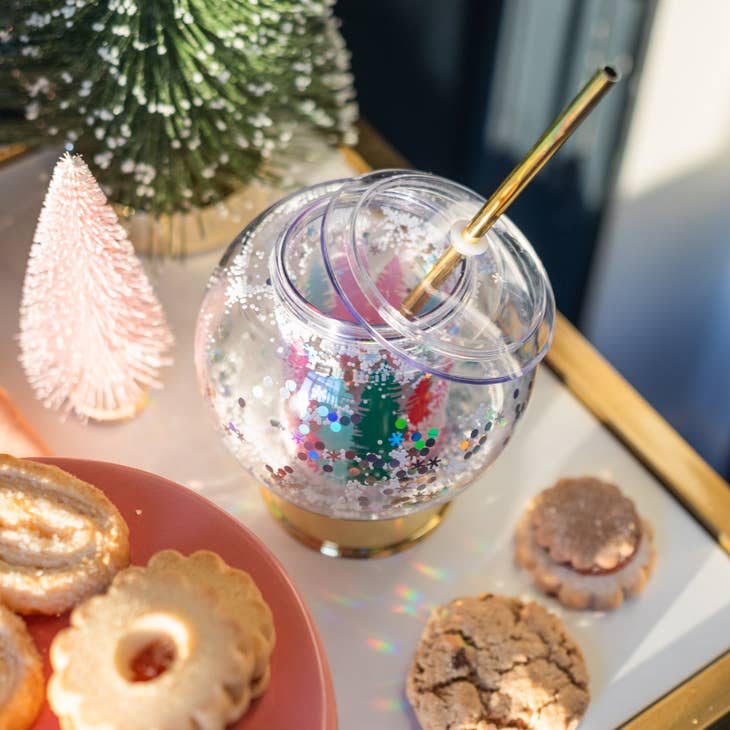 Winter Wonderland Snowglobe Sipper