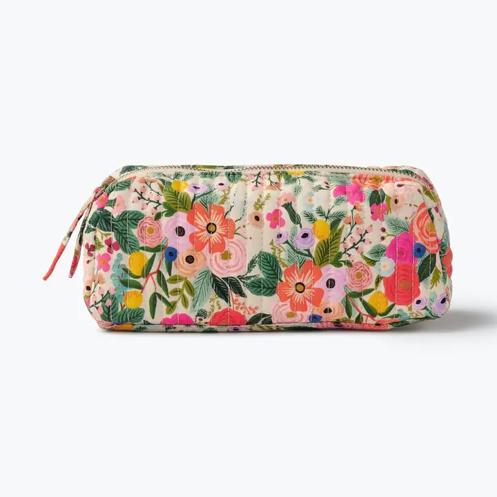Rifle Paper Co Quilted Small Cosmetic Pouch - Garden Party