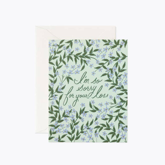 Rifle Paper Co Card - Laurel Sympathy