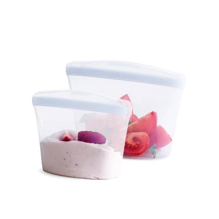 Stasher Bowl 2 Piece Bundle - Clear
