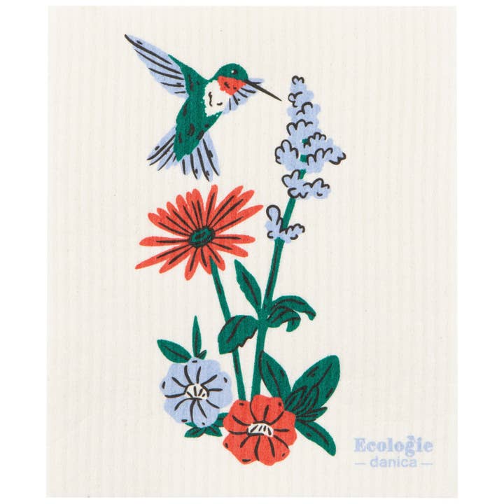 Swedish Dishcloth - Hummingbird
