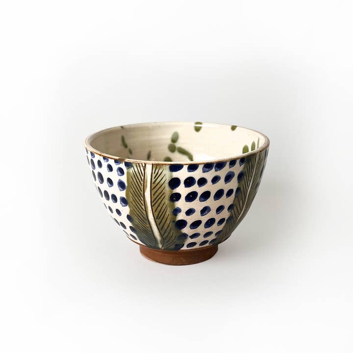 Palm Ceramic Bowl