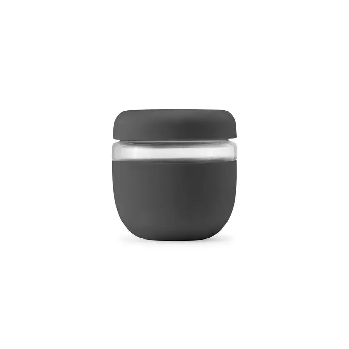 Porter Glass Storage Bowl 24oz - Charcoal