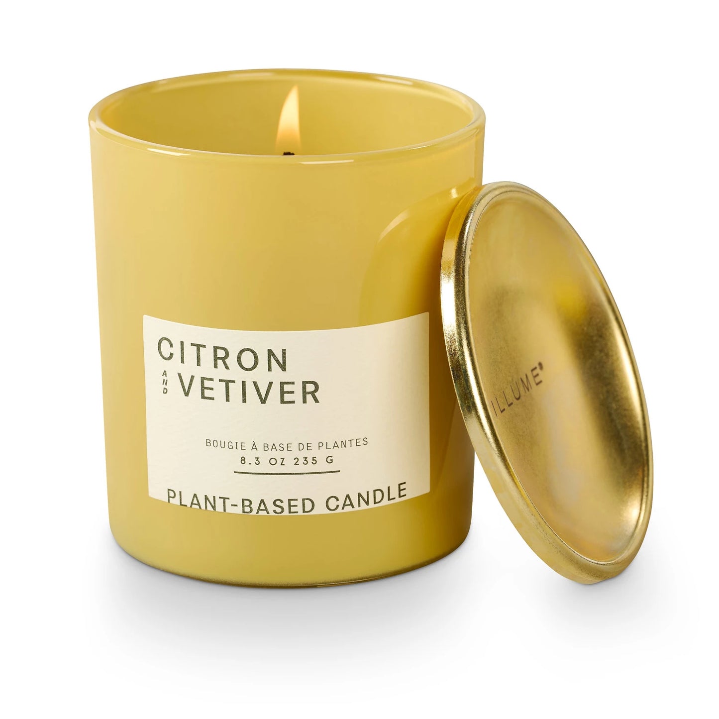 Verde Lidded Jar Candle - Citron & Vetiver
