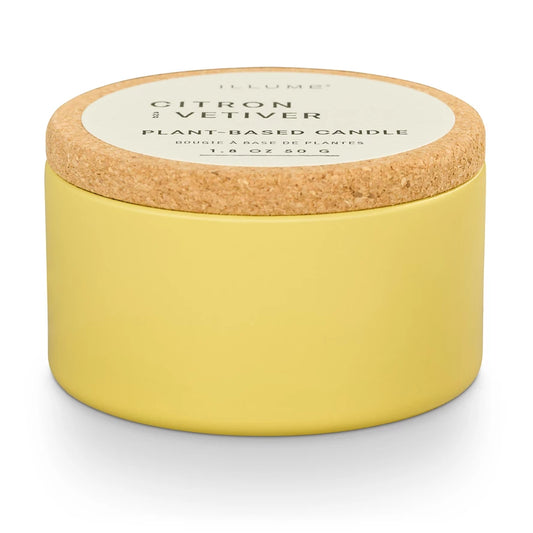 Verde Tin with Cork Lid - Citron & Vetiver