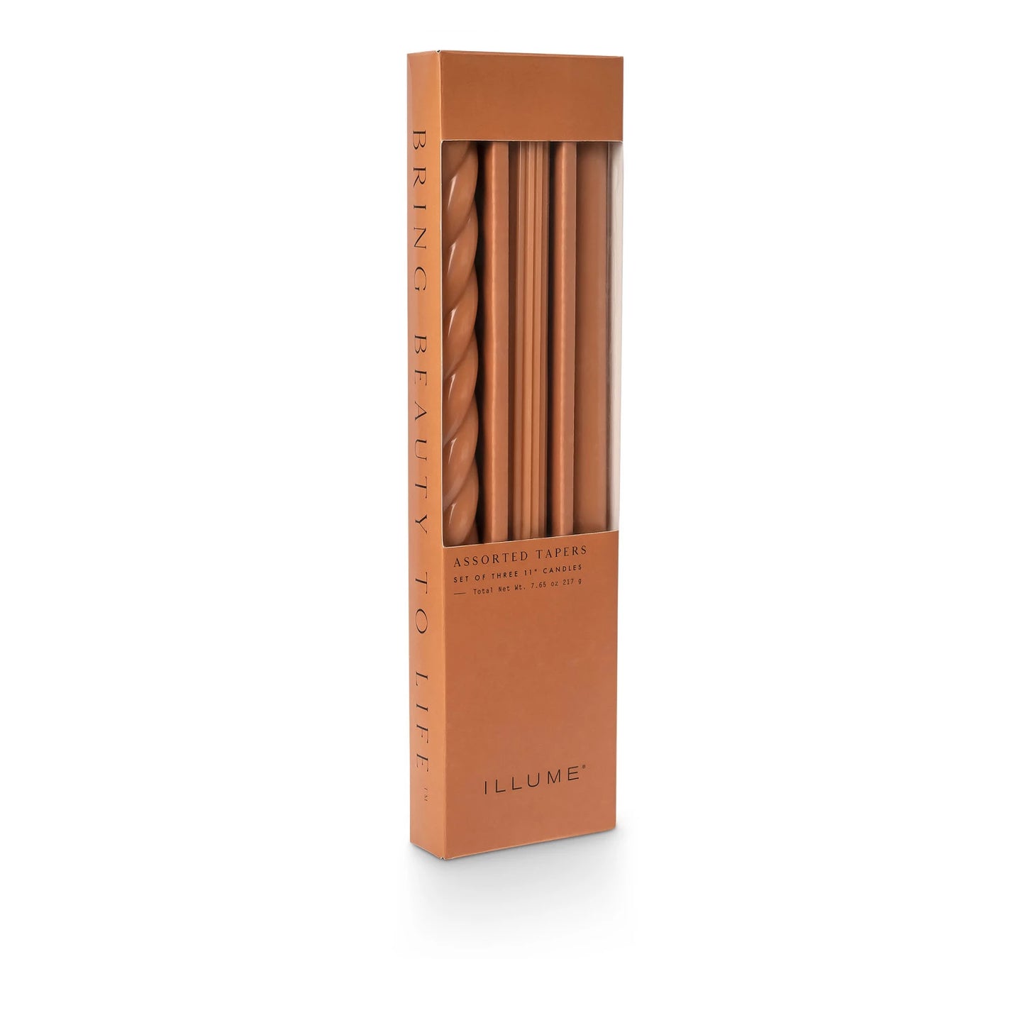 Assorted Candle Tapers 3-Pack - Terra Tabac