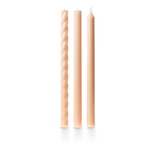 Assorted Candle Tapers 3-Pack - Coconut Milk Mango