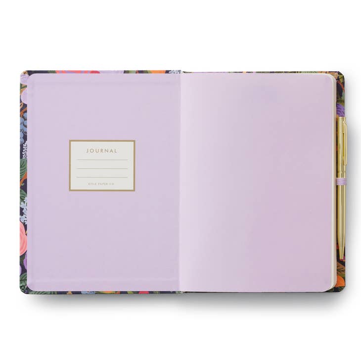 Rifle Paper Co Journal with Pen - Garden Party Violet