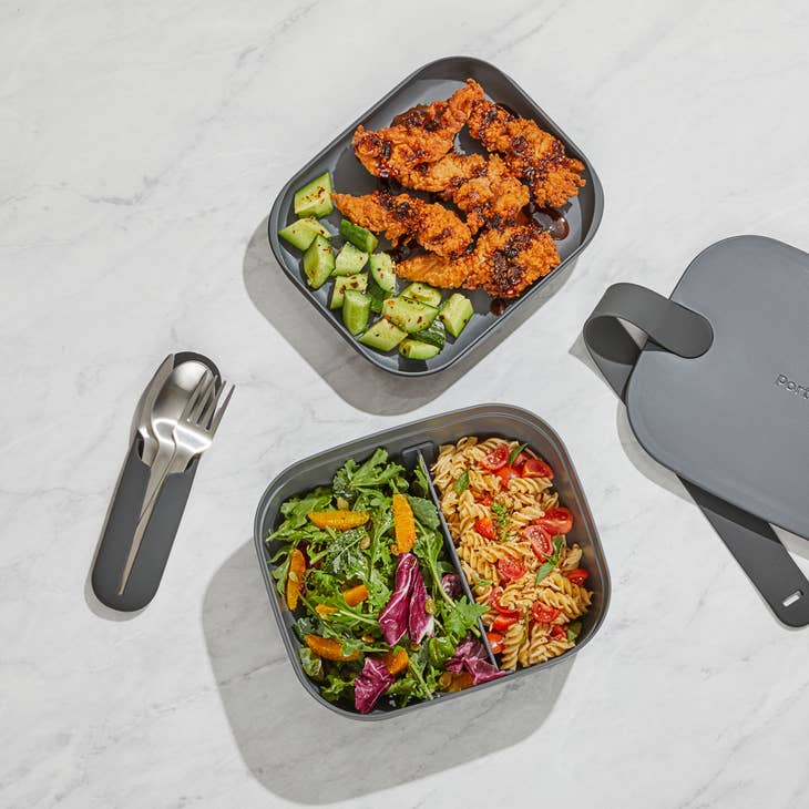 Porter Lunch Box - Charcoal