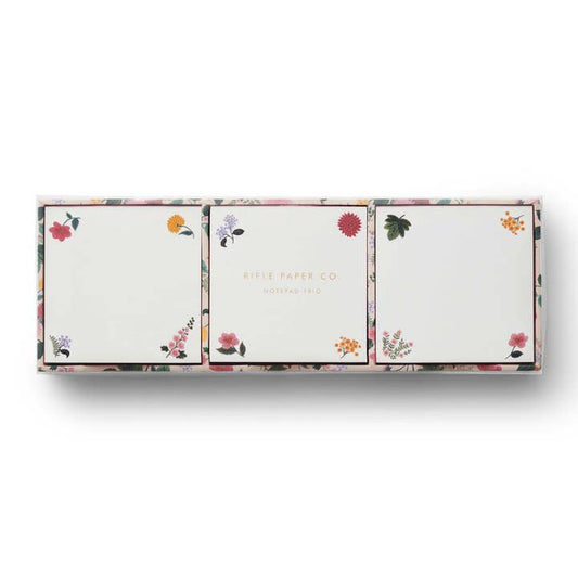 Rifle Paper Co Notepad Trio - Dahlia