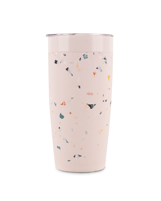 Insulated Drink Tumbler - Terrazzo Blush