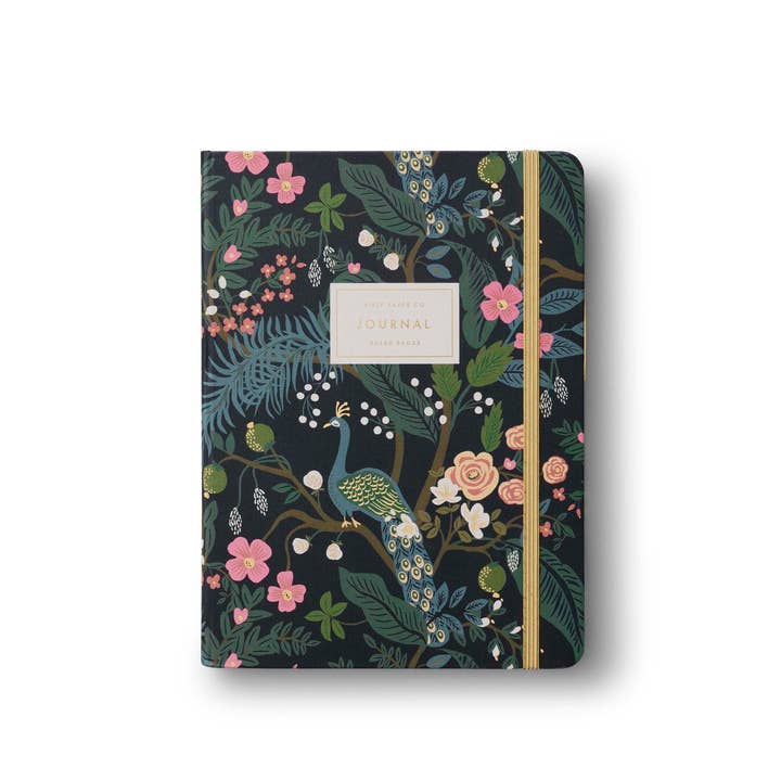 Rifle Paper Co Journal with Pen - Peacock