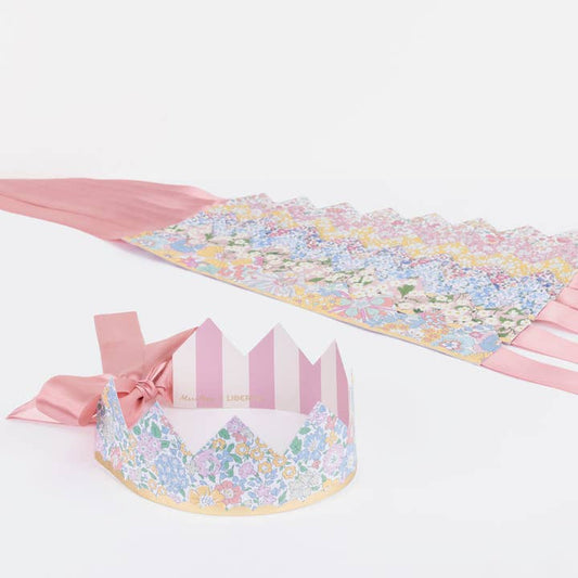 Meri Meri X Liberty Party Crowns