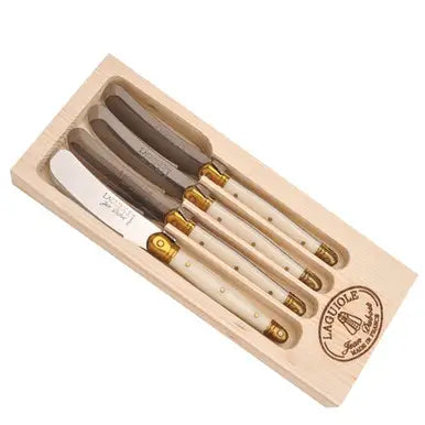 Jean Dubost 4 Spreader Set - Ivory