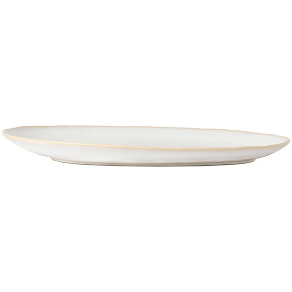Brisa Large Oval Platter - Branca White