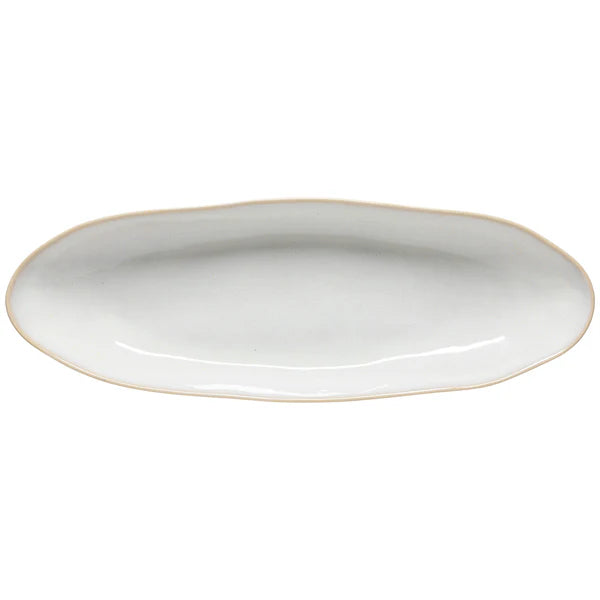 Brisa Large Oval Baker - Branca White